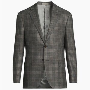 Canali 100% wool Plaid sports coat (made in Italy)